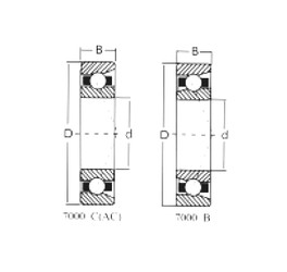 Bearing 7005C CRAFT