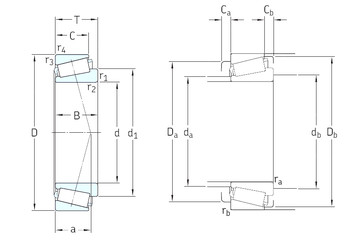 Bearing 32310BJ2/QCL7C SKF