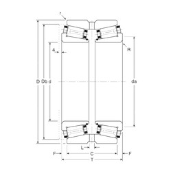 Bearing 323406XS/323549XGS Gamet