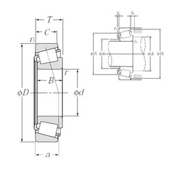 Bearing 32919XU NTN