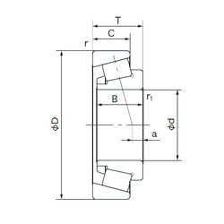 Bearing TSM15ED NACHI