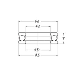 Bearing XLT8.1/2 RHP