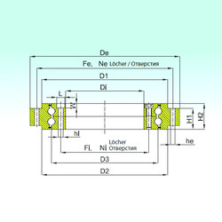 Bearing ZKLDF200 ISB