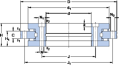 Bearing NRT 460 A SKF