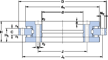 Bearing NRT 650 A SKF