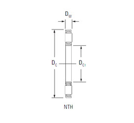 Bearing NTH-5684 KOYO