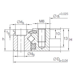 Bearing XU 06 0094 INA