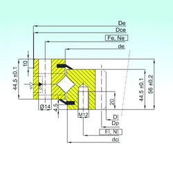 Bearing ZR1.14.0744.200-1SPTN ISB