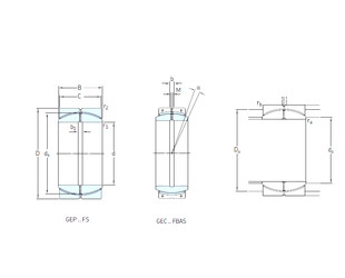Bearing GEP100FS SKF
