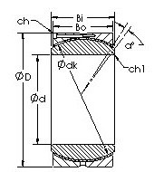 Bearing GEH630HC AST