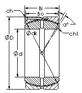 Bearing GEH480HCS AST