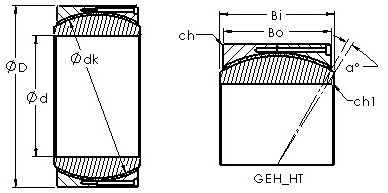 Bearing GEH600HT AST