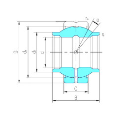 Bearing GEWZ22ES-2RS LS