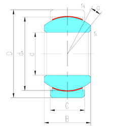 Bearing GEZ101ET-2RS LS