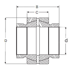 Bearing GEZM 208 ES SIGMA