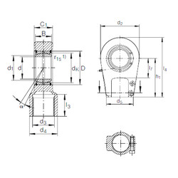 Bearing GIHRK 60 DO INA