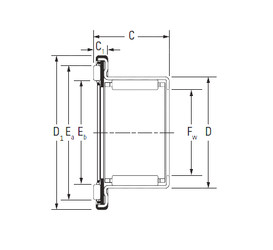 Bearing RAX 730 KOYO