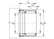 Bearing NX30 INA