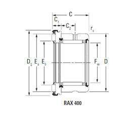 Bearing RAX 430 Timken