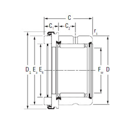 Bearing RAX 550 Timken