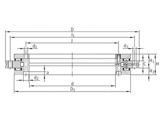 Bearing YRT50 INA