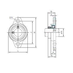 Bearing UFL003 NACHI