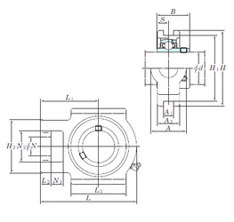 Bearing UCTX12 KOYO