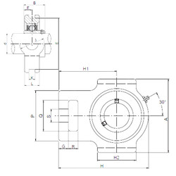 Bearing UCTX12 ISO