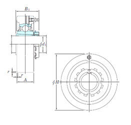 Bearing UKC205 KOYO