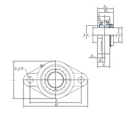 Bearing UKFLX08 KOYO