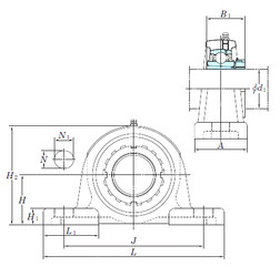 Bearing UKP313 KOYO