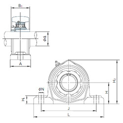 Bearing UKPK317+H2317 NACHI