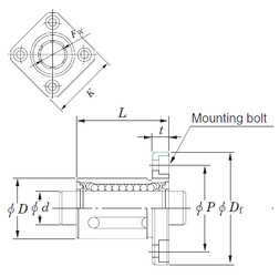 Bearing SDMK12 KOYO