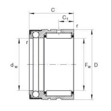 Bearing NX7-Z-TV INA