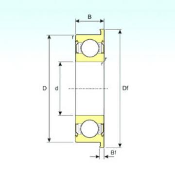 Bearing F697ZZ ISB