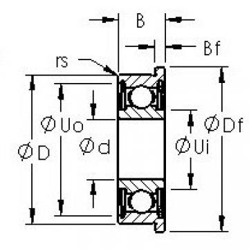 Bearing F686HZZ AST