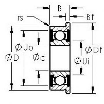 Bearing F685H-2RS AST