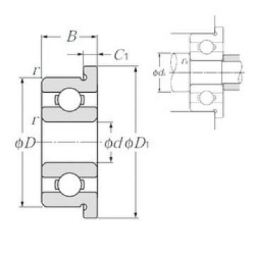 Bearing FL687A NTN