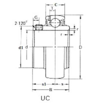 Bearing UC309 CRAFT