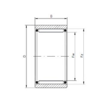 Bearing RNAO35x45x26 ISO