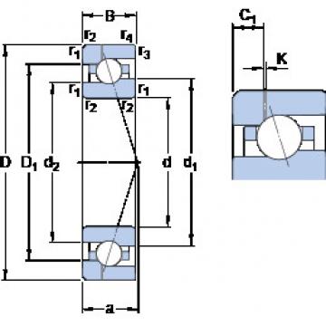 Bearing 7005 CE/HCP4AH1 SKF