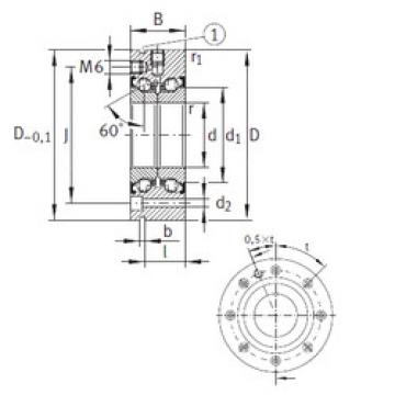 Bearing ZKLF60145-2Z INA