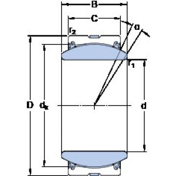 Bearing GEZ 412 TXA-2LS SKF