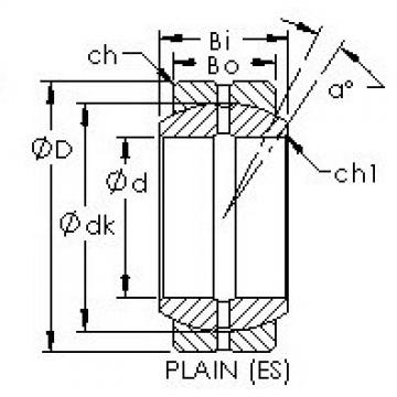 Bearing GEZ127ES AST