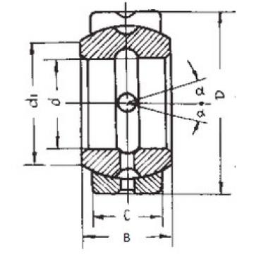 Bearing GEZ107ES FBJ