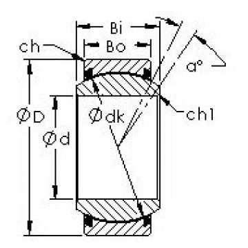 Bearing GEZ76ET-2RS AST