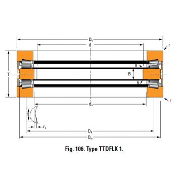 Bearing T8011F Thrust Race Single