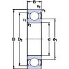 Bearing 6318-2Z SKF