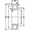 Bearing 6322 M SKF #1 small image