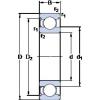 Bearing 6315-Z SKF #1 small image